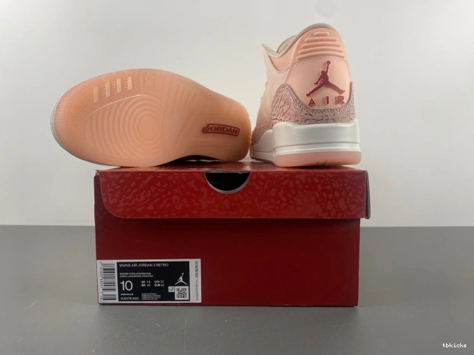Rep TBK Jordan Air 3 HJ0178-600 Day (W) Valentines 0817